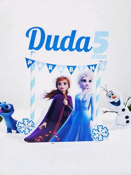 Cake Topper Frozen 2 Topo Bolo