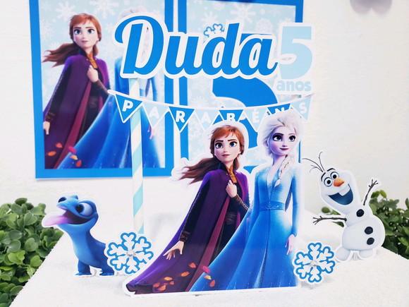 Cake Topper Frozen 2 Topo Bolo