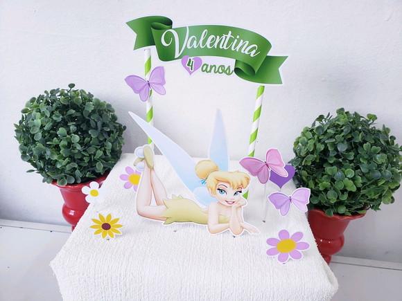 Cake Topper Sininho Tinker Bell Topo Bolo Rei Leão