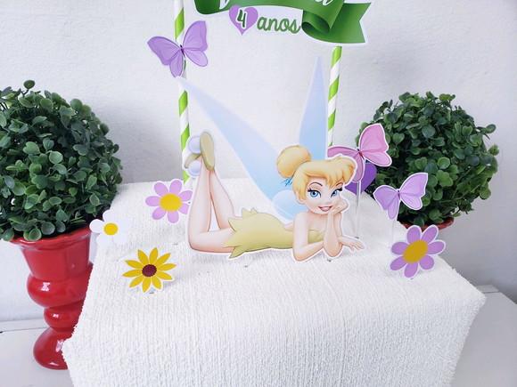 Cake Topper Sininho Tinker Bell Topo Bolo Rei Leão