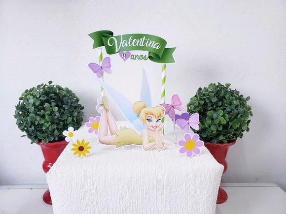 Cake Topper Sininho Tinker Bell Topo Bolo Rei Leão