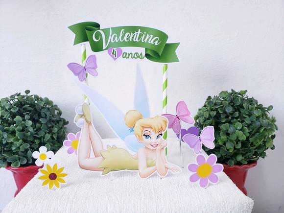 Cake Topper Sininho Tinker Bell Topo Bolo Rei Leão