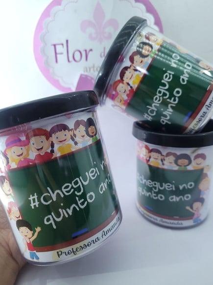 Caneca Rosqueável Personalizada Volta às Aulas Escolar