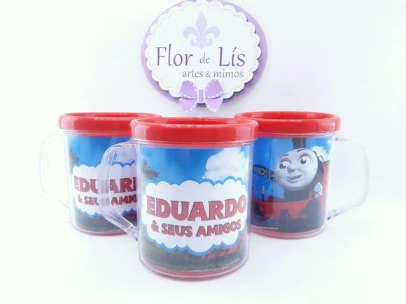 Caneca Rosqueável Thomas e Amigos