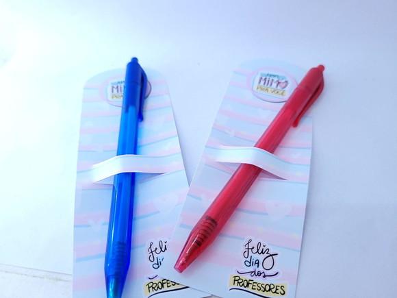 Caneta Dia dos Professores Lembrancinha Personalizada