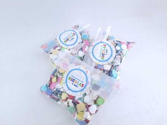 Confete de Papel para Carnaval Bloquinho Festa Personalizada