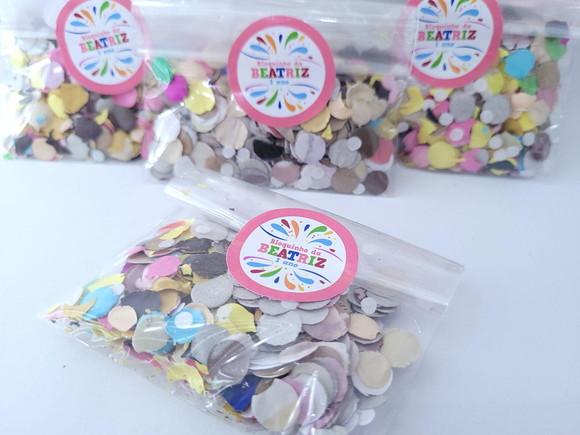 Confete Personalizado para Carnaval Divertido Bloquinho