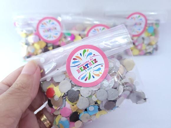 Confete Personalizado para Carnaval Divertido Bloquinho