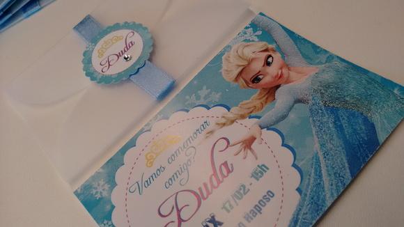 Convite Frozen