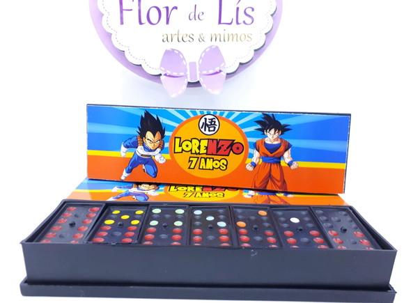 Dominó Dragon Ball Goku Lembrancinha