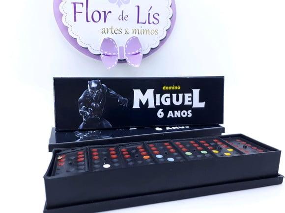 Dominó Pantera Negra Personalizado