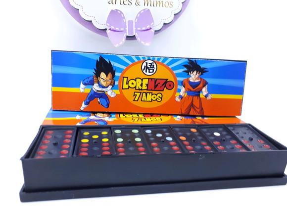 Dominó Dragon Ball Goku Lembrancinha