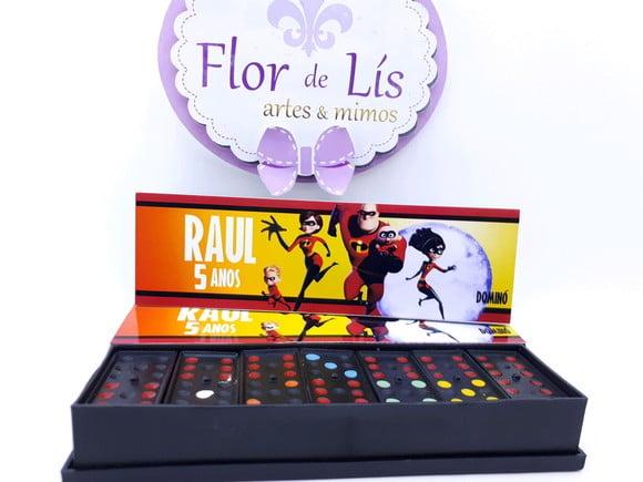 Dominó os Incríveis Personalizado