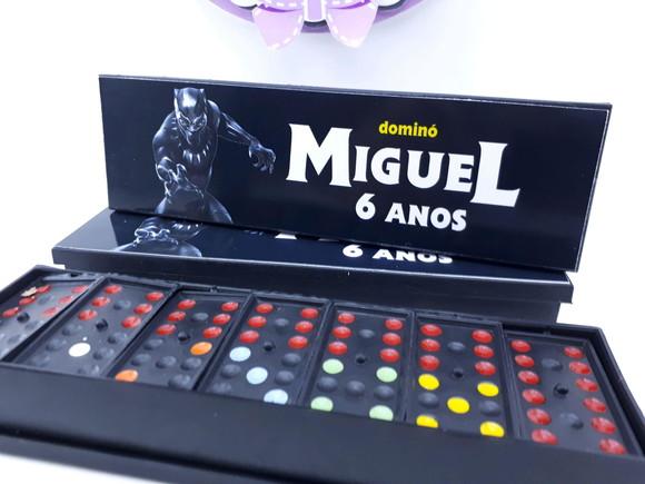 Dominó Pantera Negra Personalizado