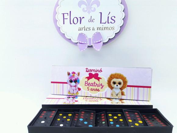 Dominó Personalizado Beanie Boos