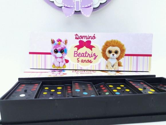 Dominó Personalizado Beanie Boos