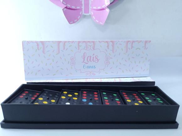 Dominó Personalizado Doceria Granulado Candy Color
