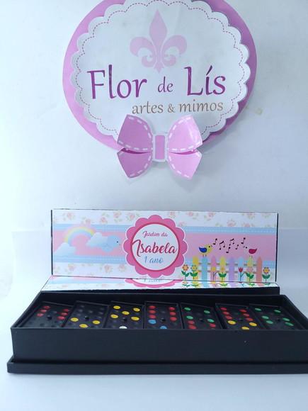 Dominó Personalizado Jardim Encantado