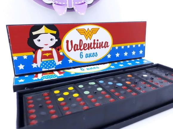 Dominó Personalizado Mulher Maravilha
