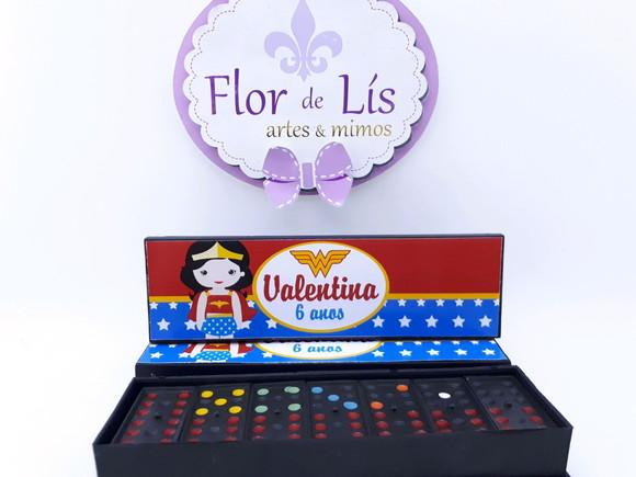 Dominó Personalizado Mulher Maravilha