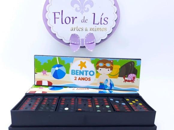 Dominó Personalizado Praia Lembrancinha