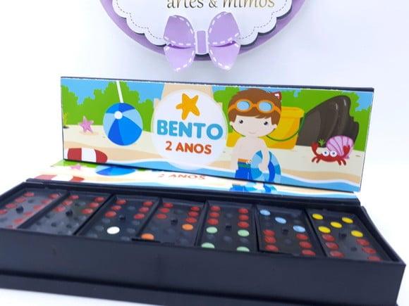 Dominó Personalizado Praia Lembrancinha