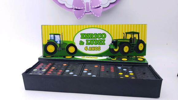 Dominó Personalizado Trator John Deere