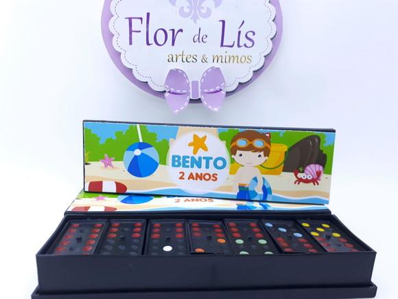 Dominó Personalizado Praia Lembrancinha
