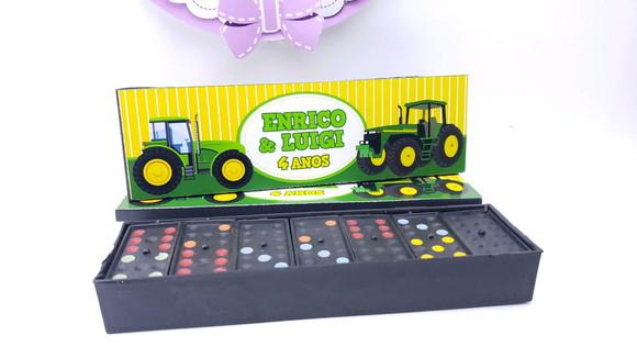 Dominó Personalizado Trator John Deere