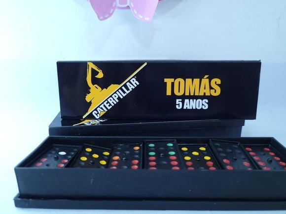 Dominó Personalizado Trator Obras Lembrancinha