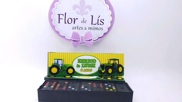 Dominó Personalizado Trator John Deere