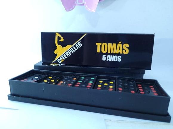 Dominó Personalizado Trator Obras Lembrancinha