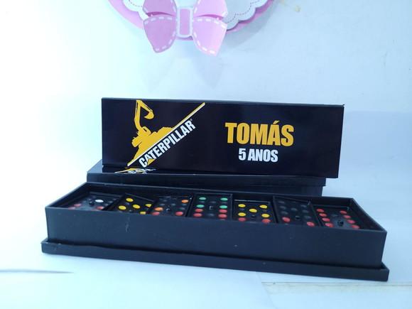 Dominó Personalizado Trator Obras Lembrancinha
