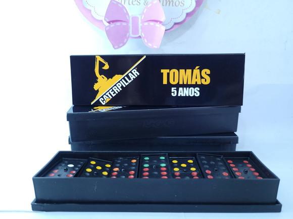 Dominó Personalizado Trator Obras Lembrancinha