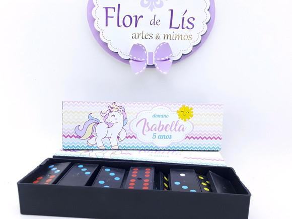 Dominó Personalizado Unicórnio
