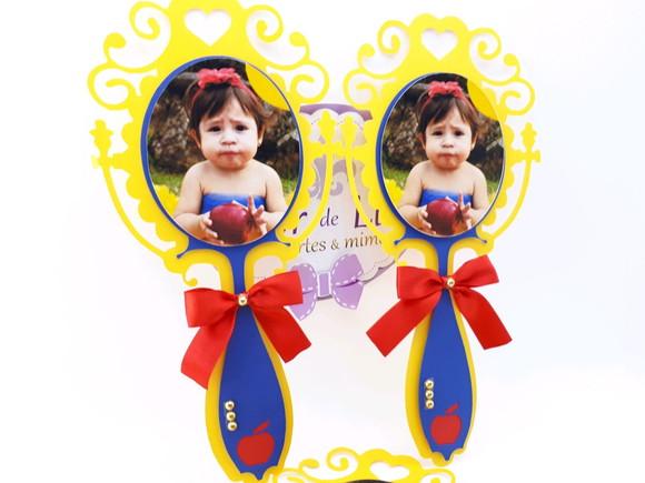 Espelho Branca de Neve em Scrap