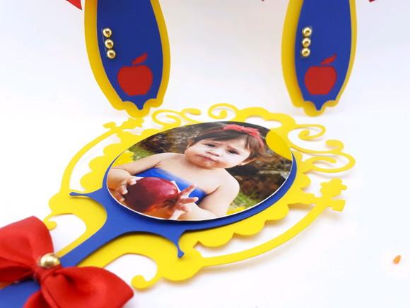 Espelho Branca de Neve em Scrap