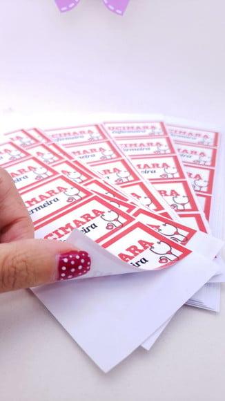 Etiqueta de Identificação Personalizada Enfermeira Adesivo