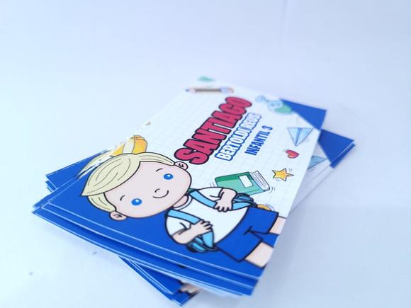 Etiqueta Escolar para Cadernos e Livros Loiro 20 Unidades