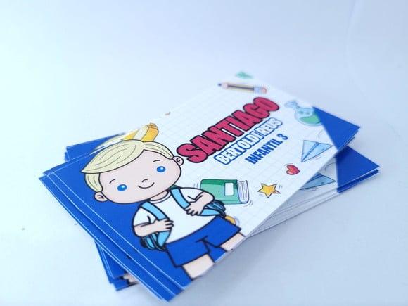 Etiqueta Escolar para Cadernos e Livros Loiro 20 Unidades
