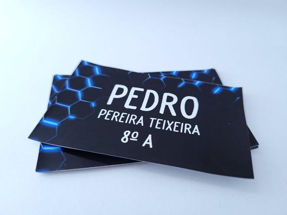 Etiqueta Escolar para Cadernos Neutra Tecnologia 20 Unidades