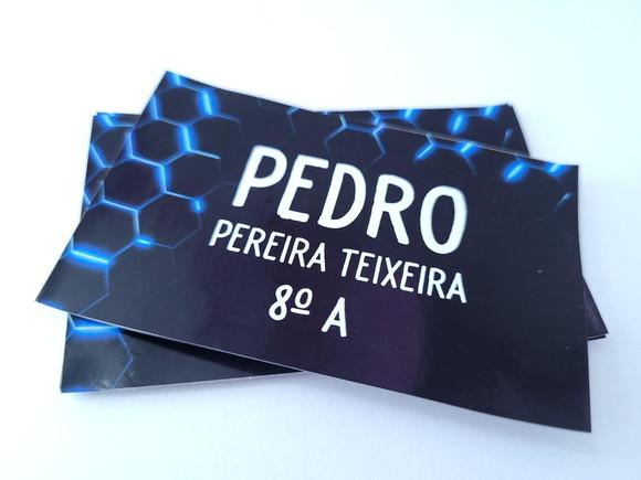 Etiqueta Escolar para Cadernos Neutra Tecnologia 20 Unidades