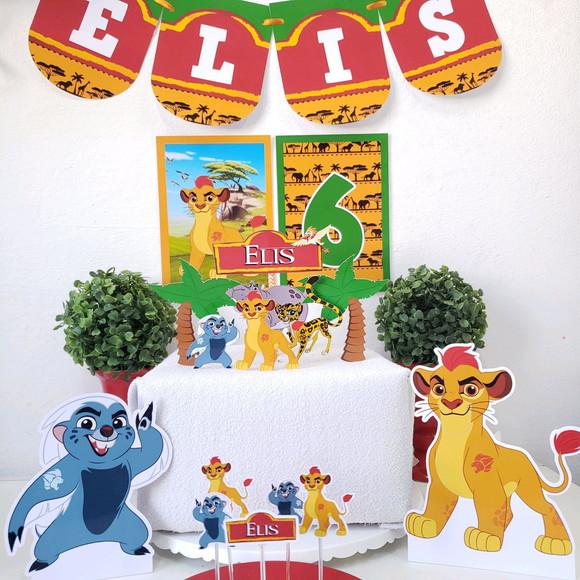 Festa em Casa Guarda do Leão com Bandeirola e Display