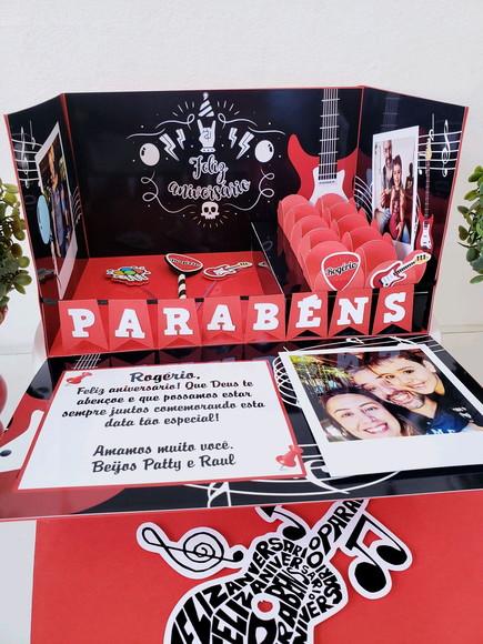 Festa na Caixa Cenário Explosão para Rock And Roll