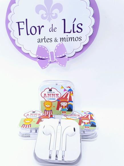 Fone de Ouvido Circo na Caixinha