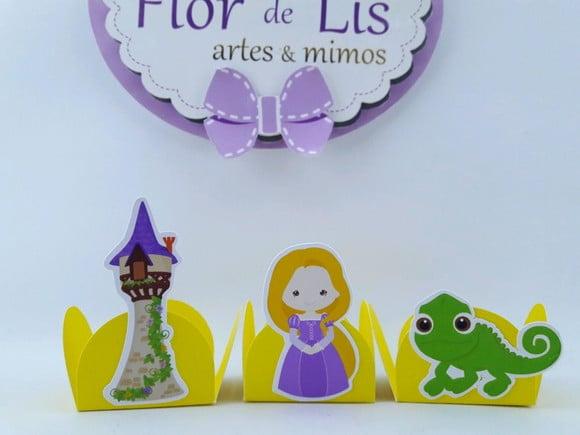 Forminha de Doces - Rapunzel Enrolados