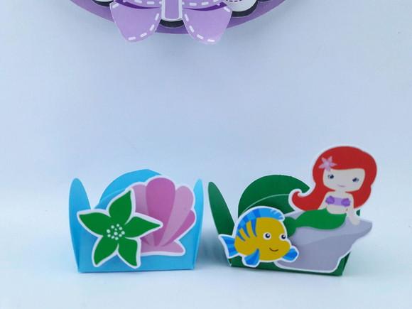 Forminha de Doces - Pequena Sereia Ariel