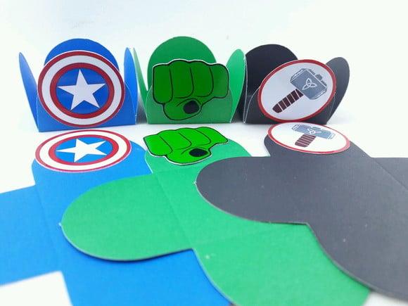 Forminha Doces - Vingadores 20 Unid.