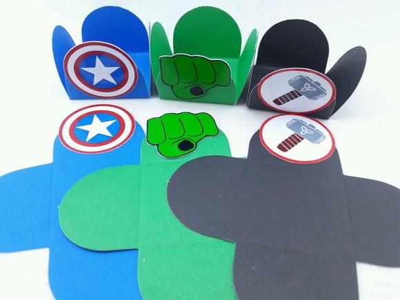 Forminha Doces - Vingadores 20 Unid.