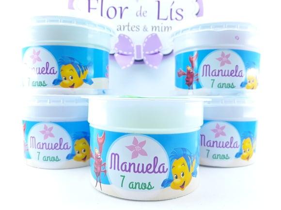 Geleca Pequena Sereia Ariel
